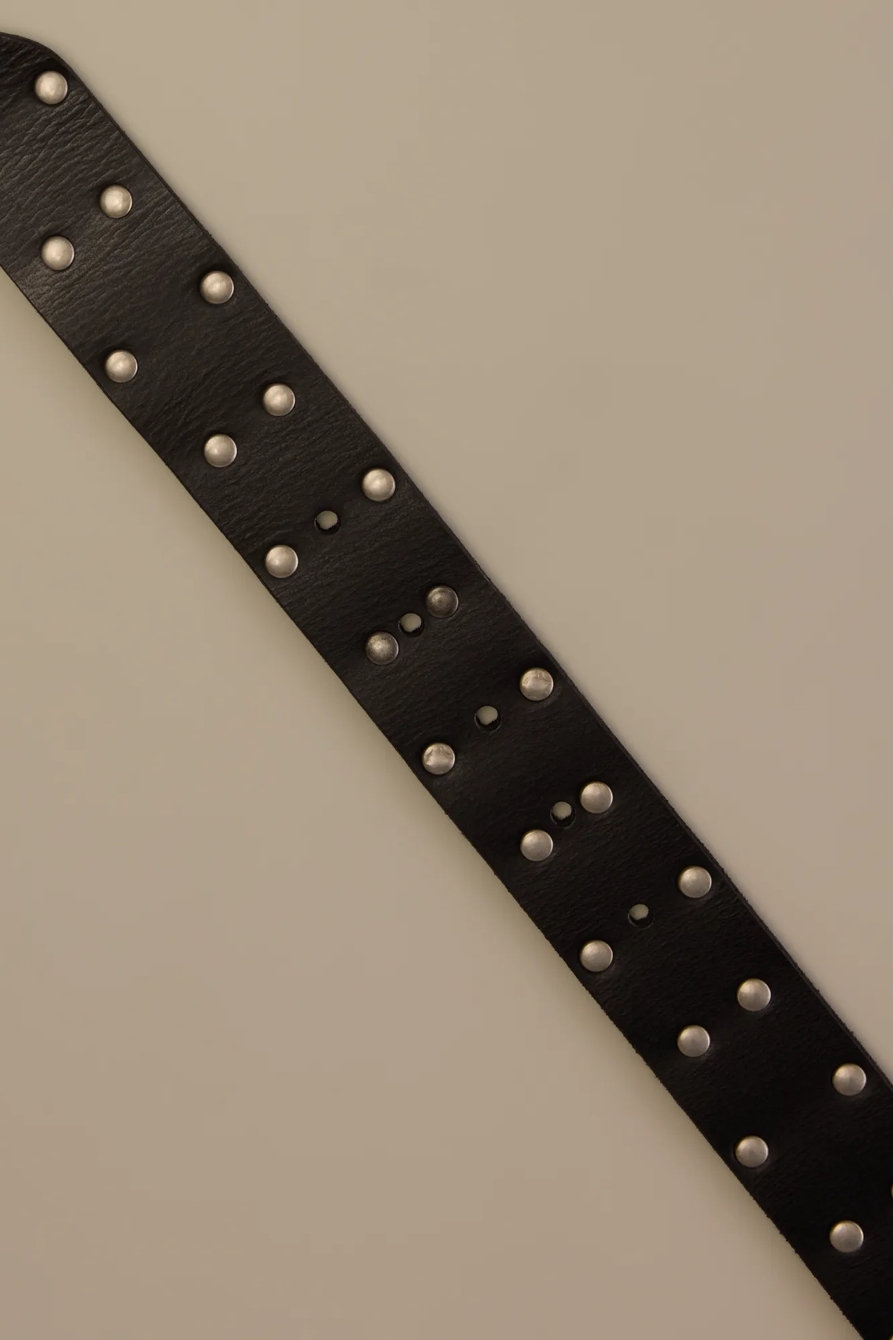 Leather Studd Belt, image 2