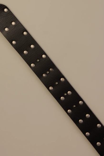 Leather Studd Belt, image 2
