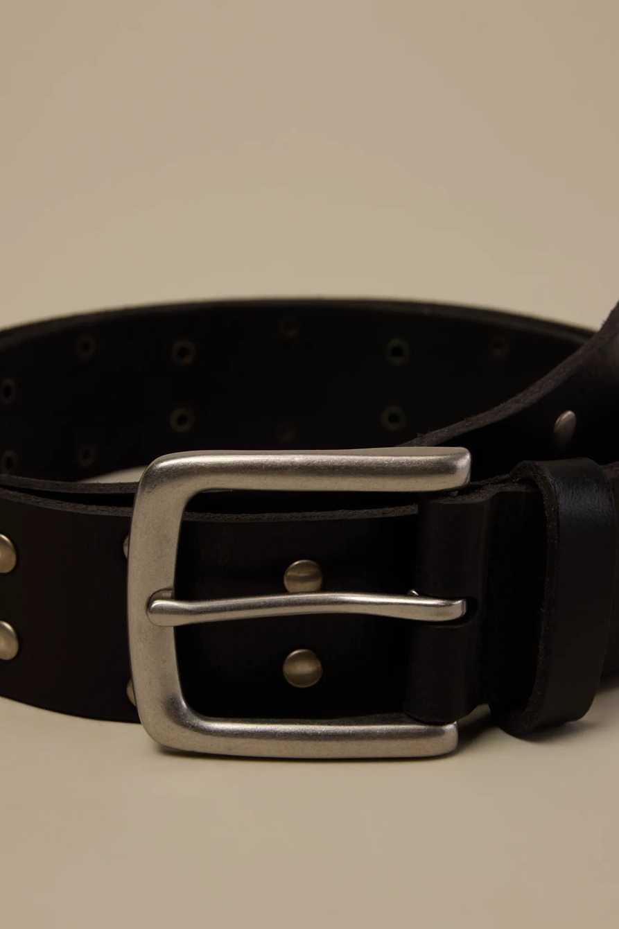 Leather Studd Belt, image 3