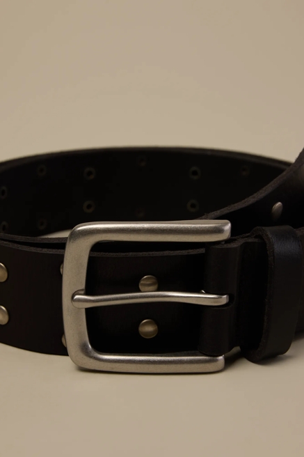 Leather Studd Belt, image 3