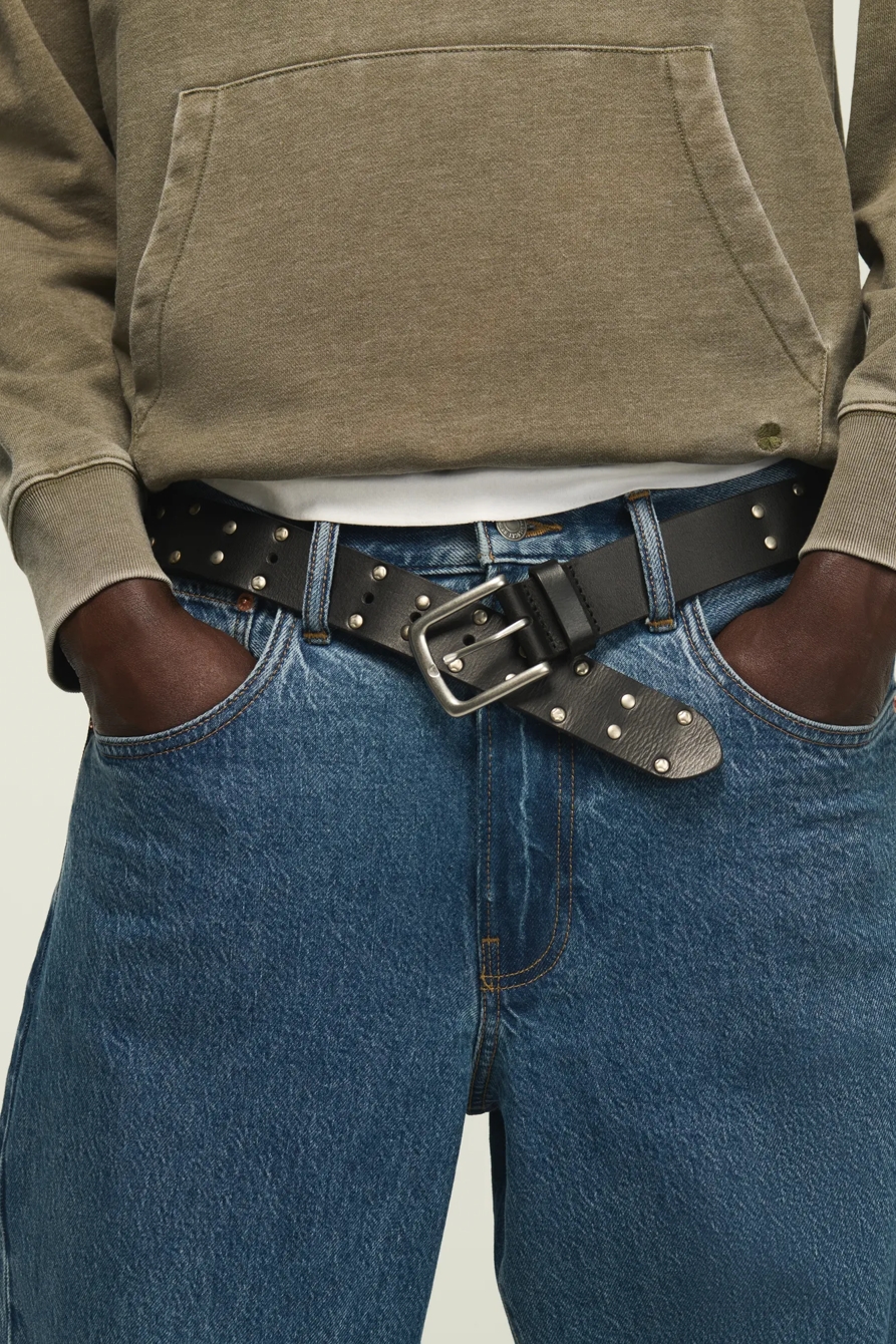 Leather Studd Belt, image 4