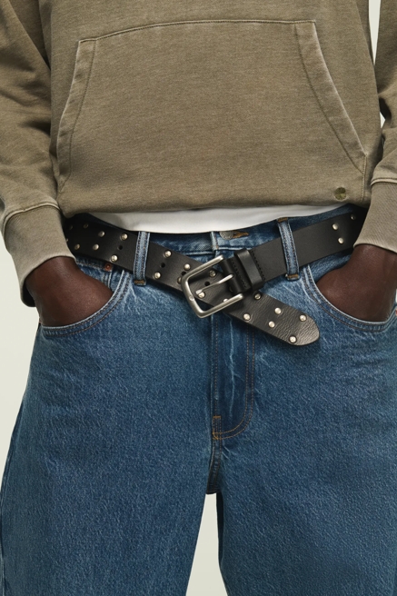 Leather Studd Belt, image 4