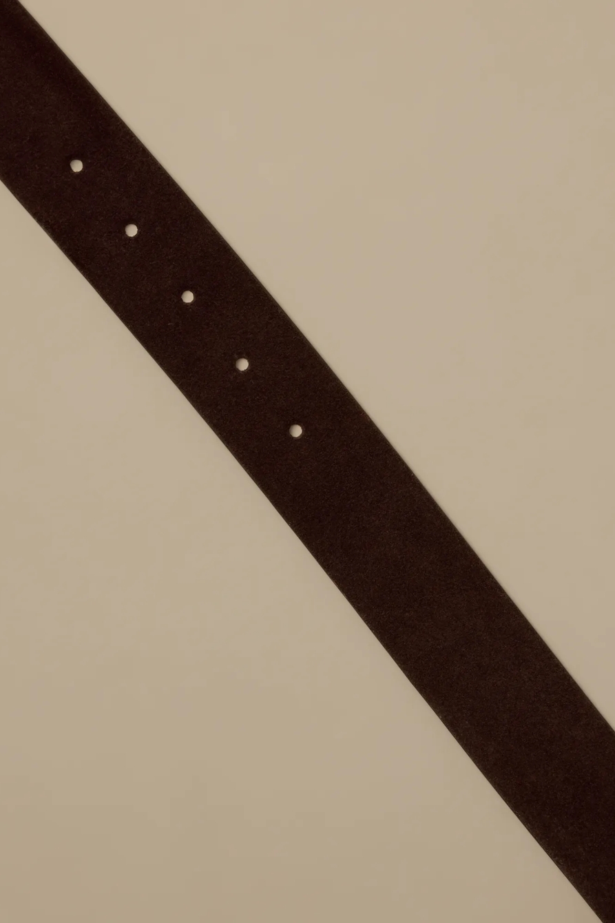 SUEDE LEATHER BELT, image 2