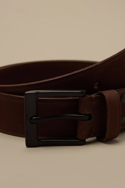 GROMMET LEATHER BELT, image 3