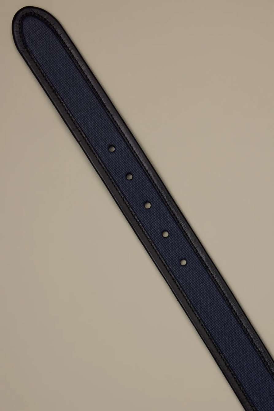 LEATHER CANVAS BELT, image 2