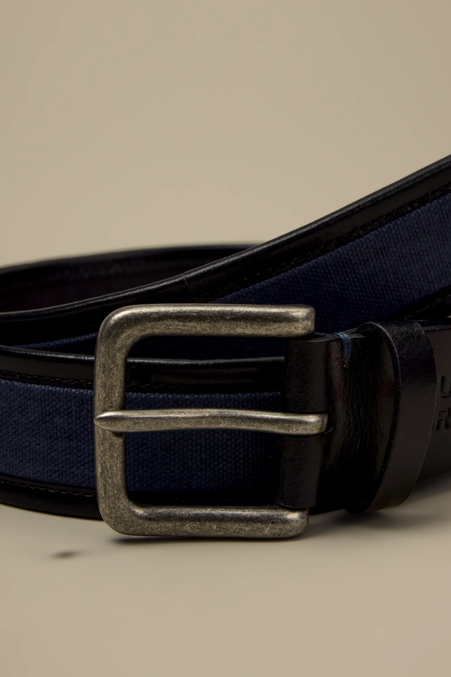 LEATHER CANVAS BELT, image 3