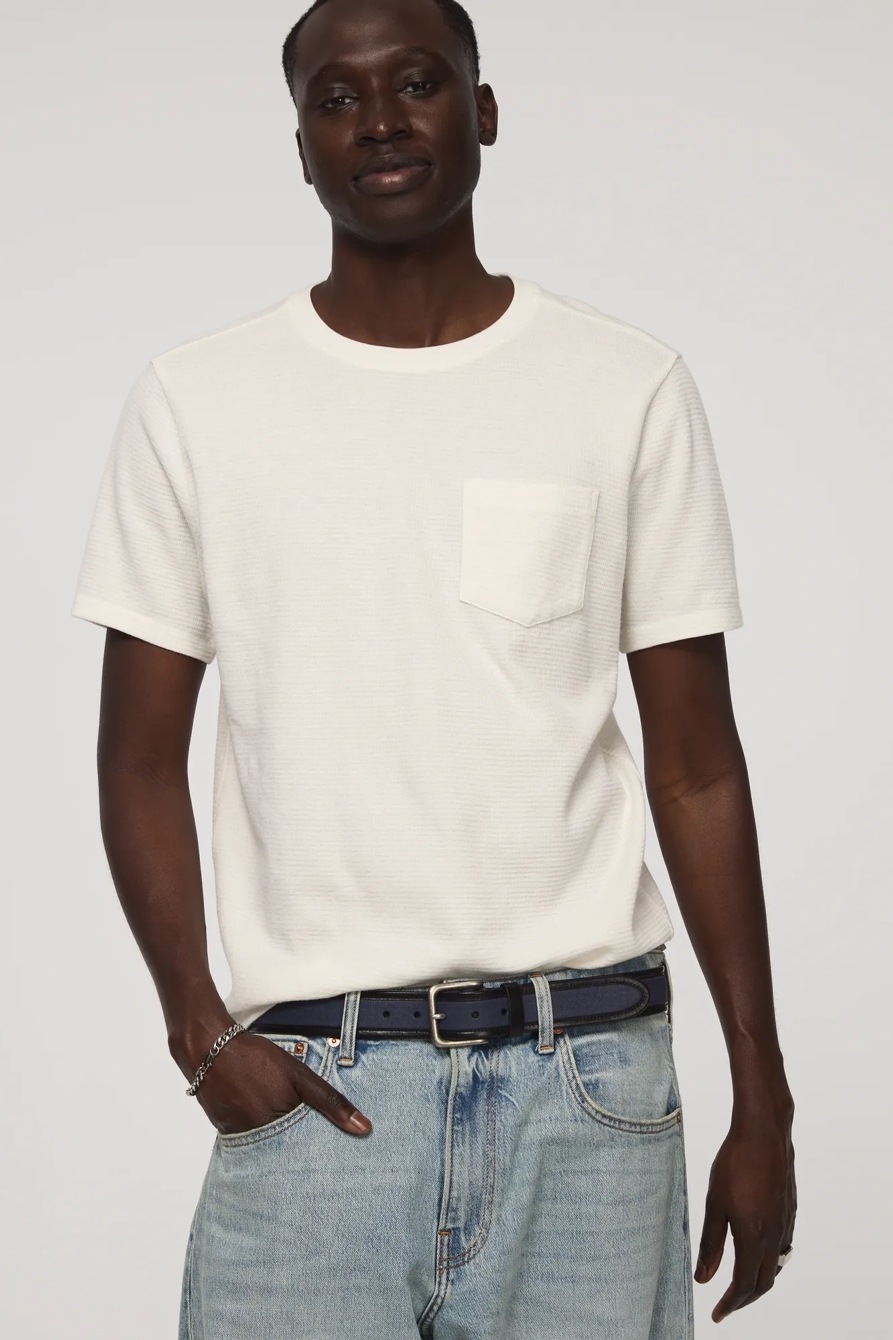 LEATHER CANVAS BELT, image 4