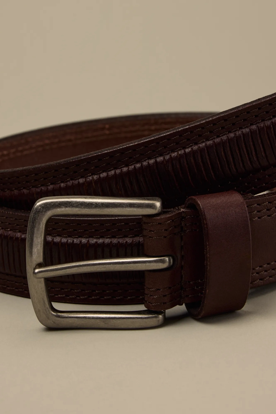 LEATHER STITCHED BELT, image 3