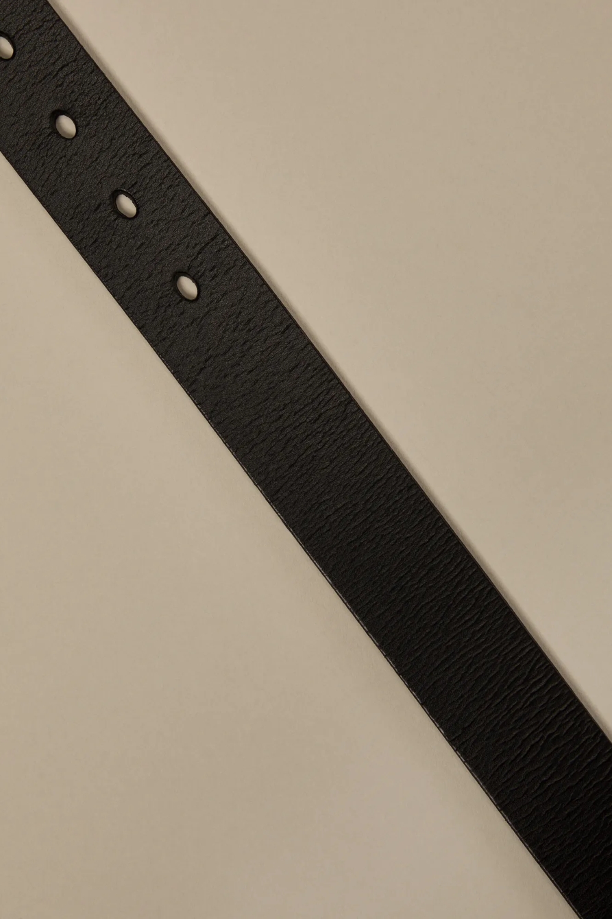 ASYMETRICAL LEATHER BELT, image 2