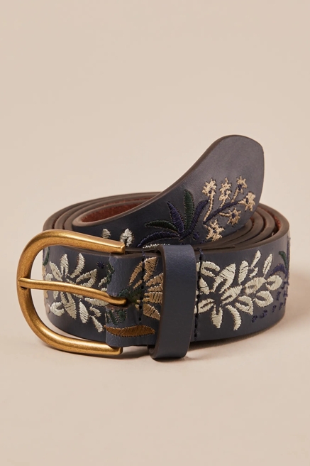 SUMMER BREEZE EMBROIDERED BELT, image 1