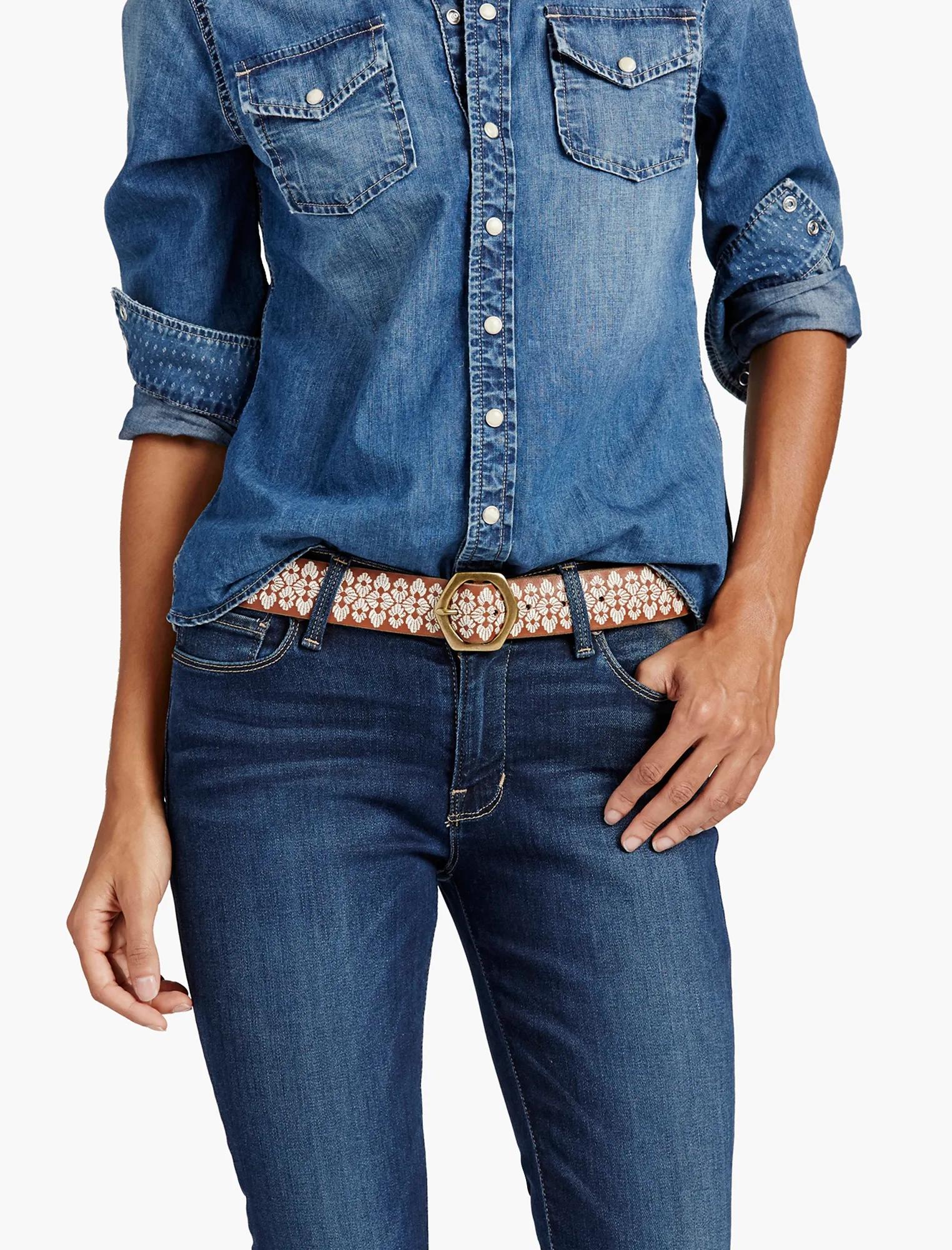 SHELL EMBROIDERED BELT, image 2