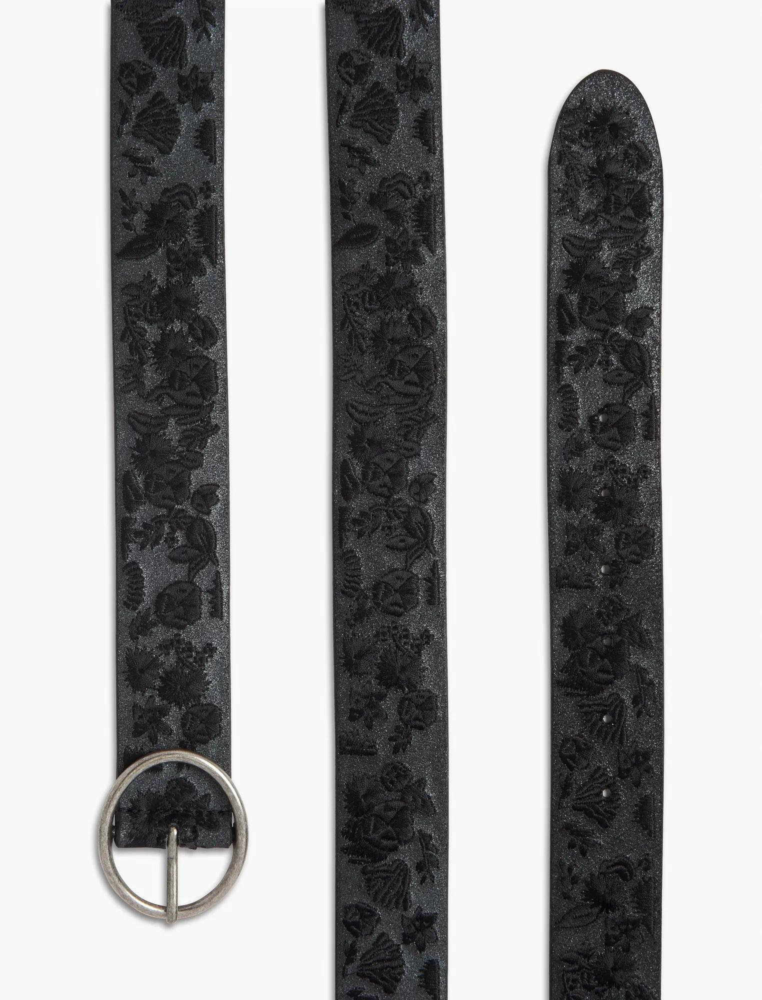 FLORAL EMBROIDERED BELT, image 3