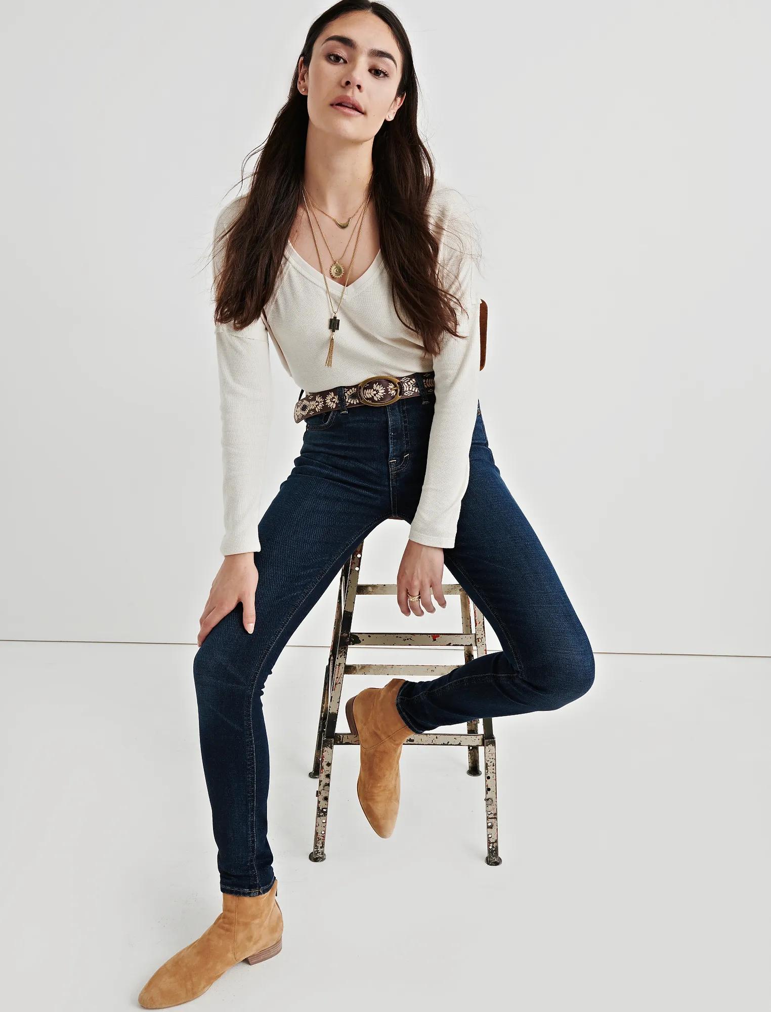 CREAM EMBROIDERY BELT, image 2