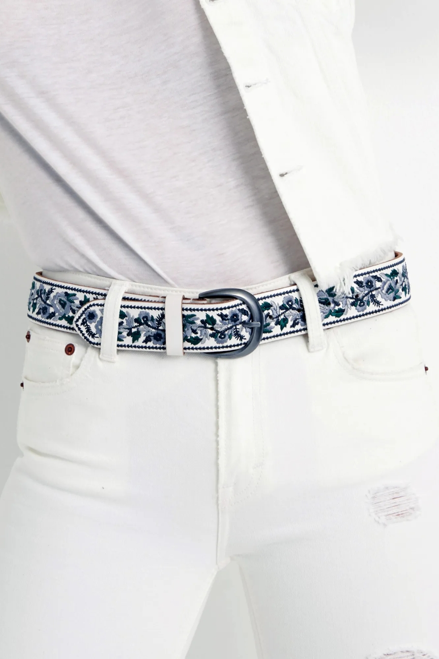 FLORAL WITH BORDER BELT, image 2