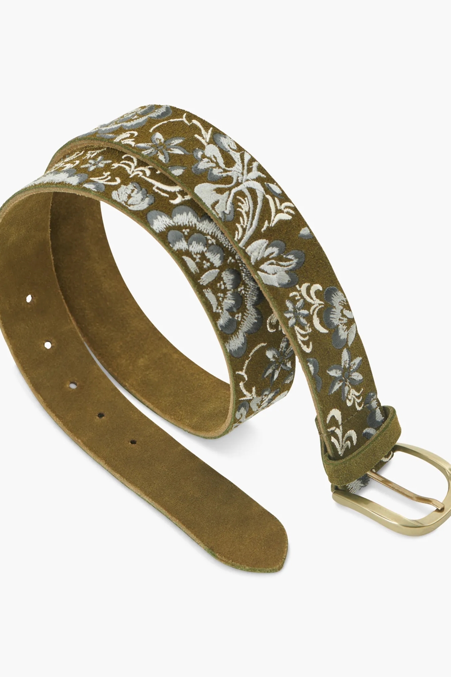 FLORAL EMBRIODERED BELT, image 2