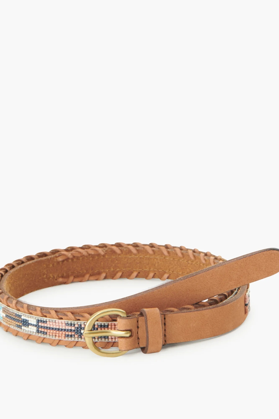 VINTAGE BEADED BELT, image 1