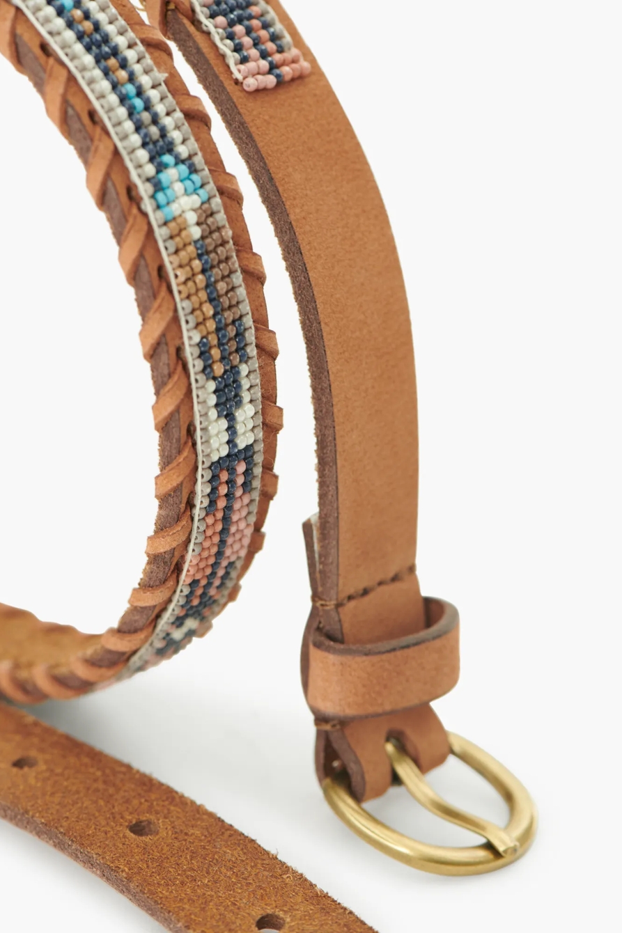VINTAGE BEADED BELT, image 3