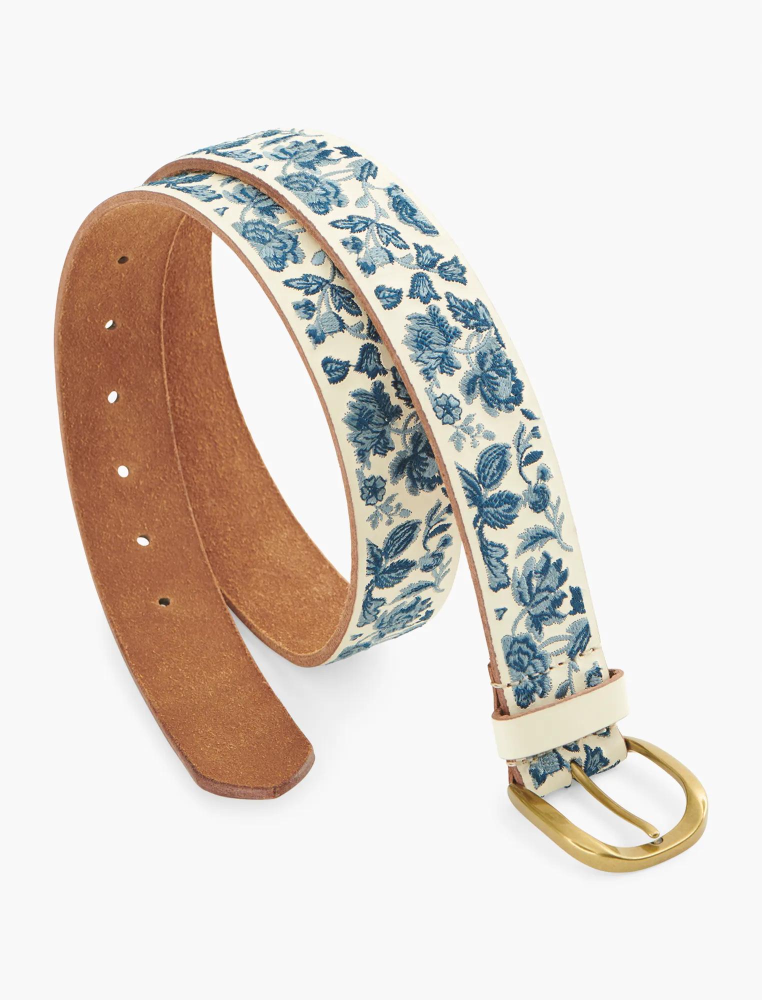 BOTANICAL EMBROIDERY BELT, image 2