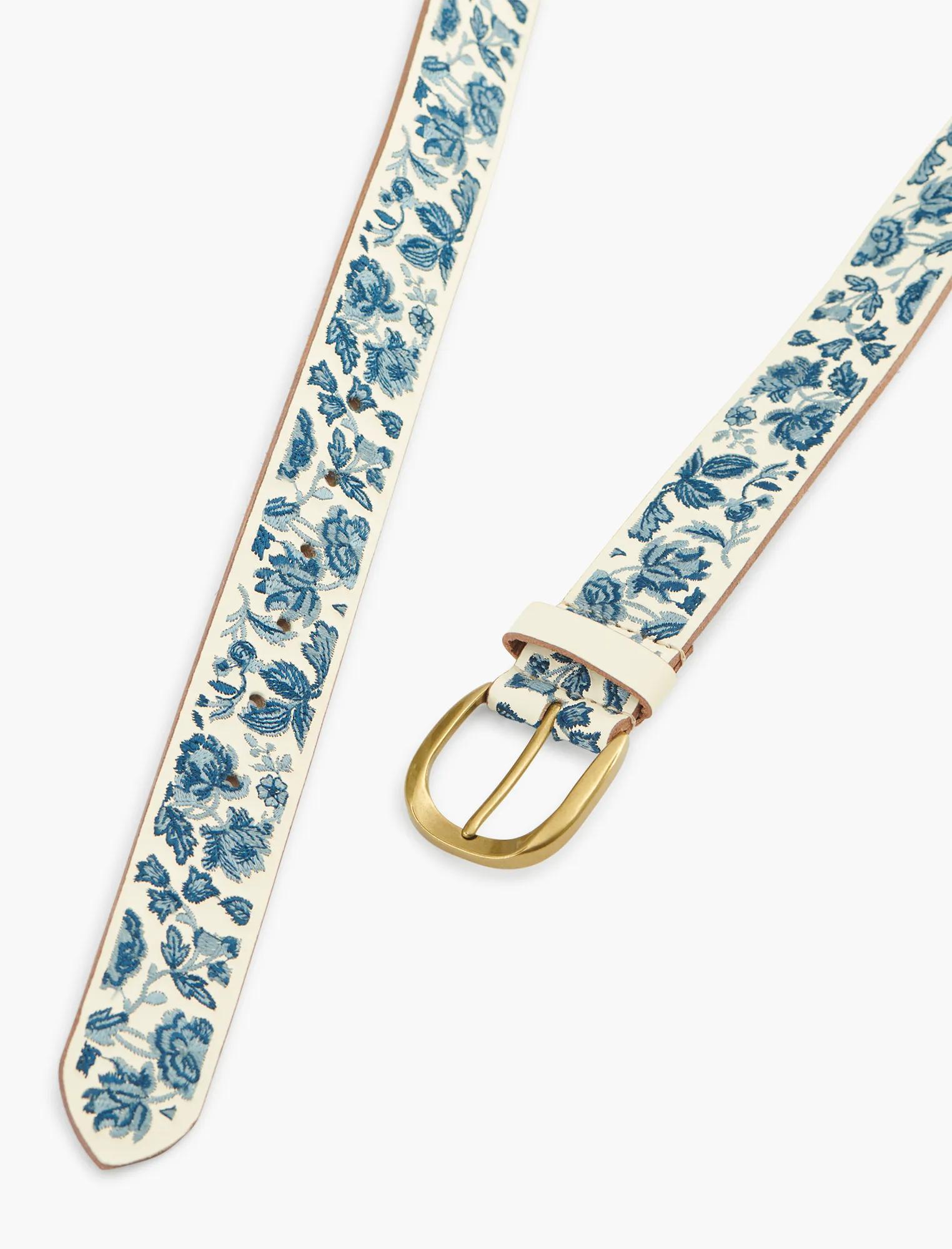BOTANICAL EMBROIDERY BELT, image 4