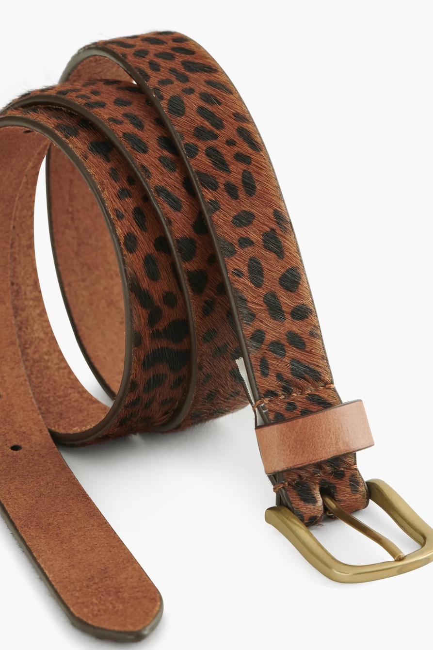 SKINNY LEOPARD BELT, image 2