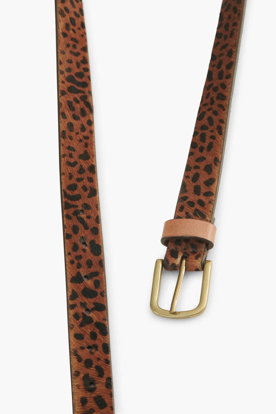SKINNY LEOPARD BELT, image 4