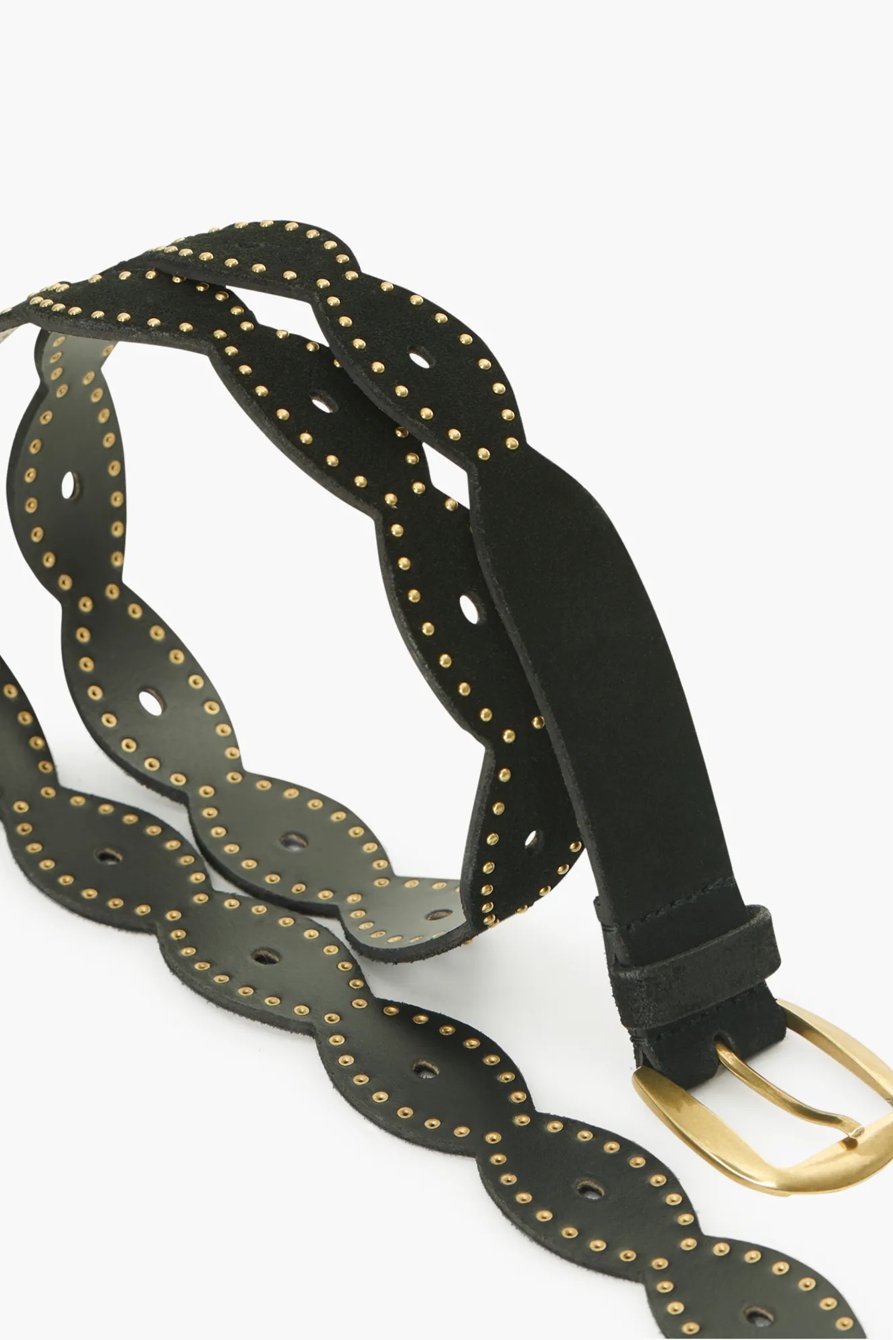 SCALLOPED STUD BELT, image 2
