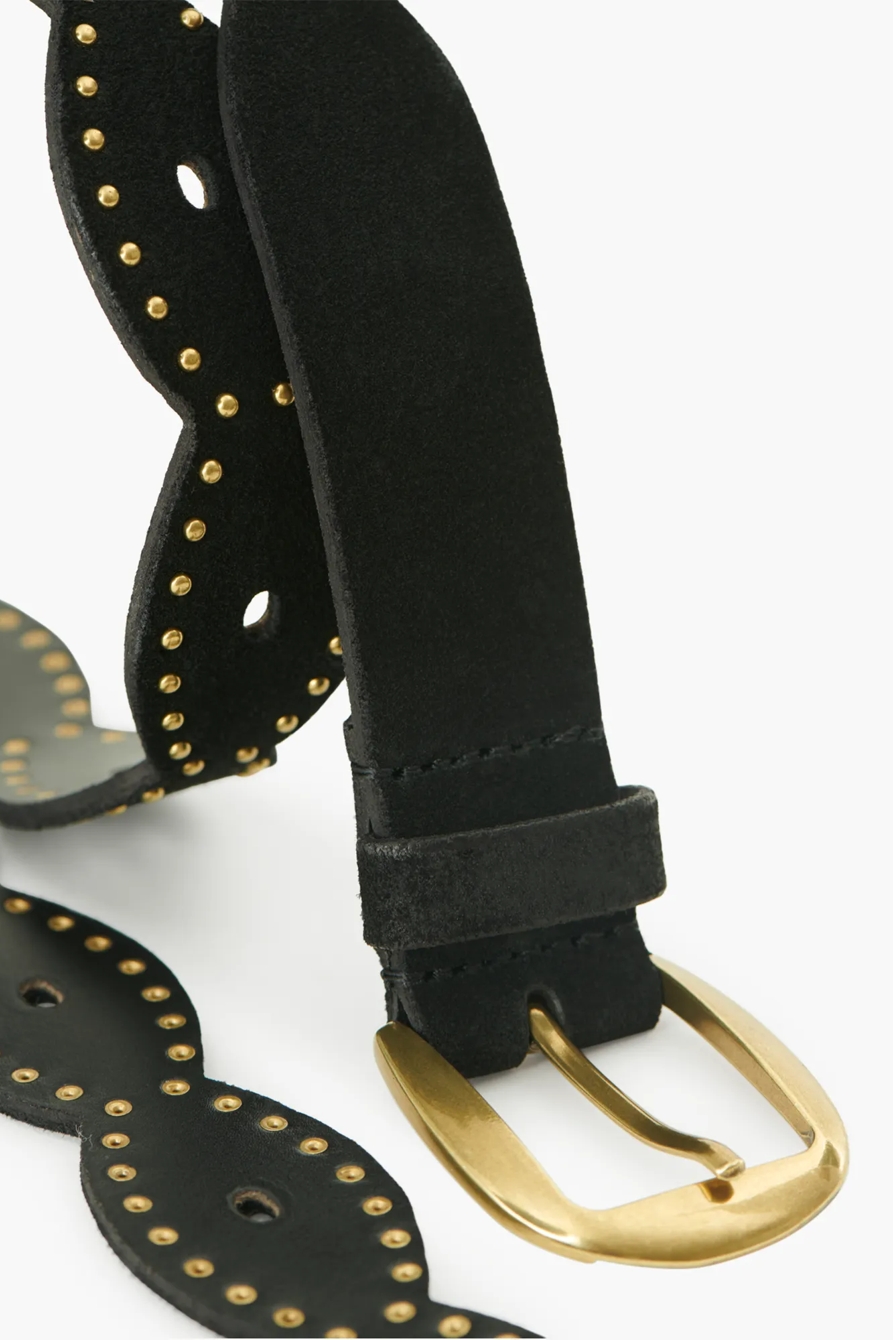 SCALLOPED STUD BELT, image 3