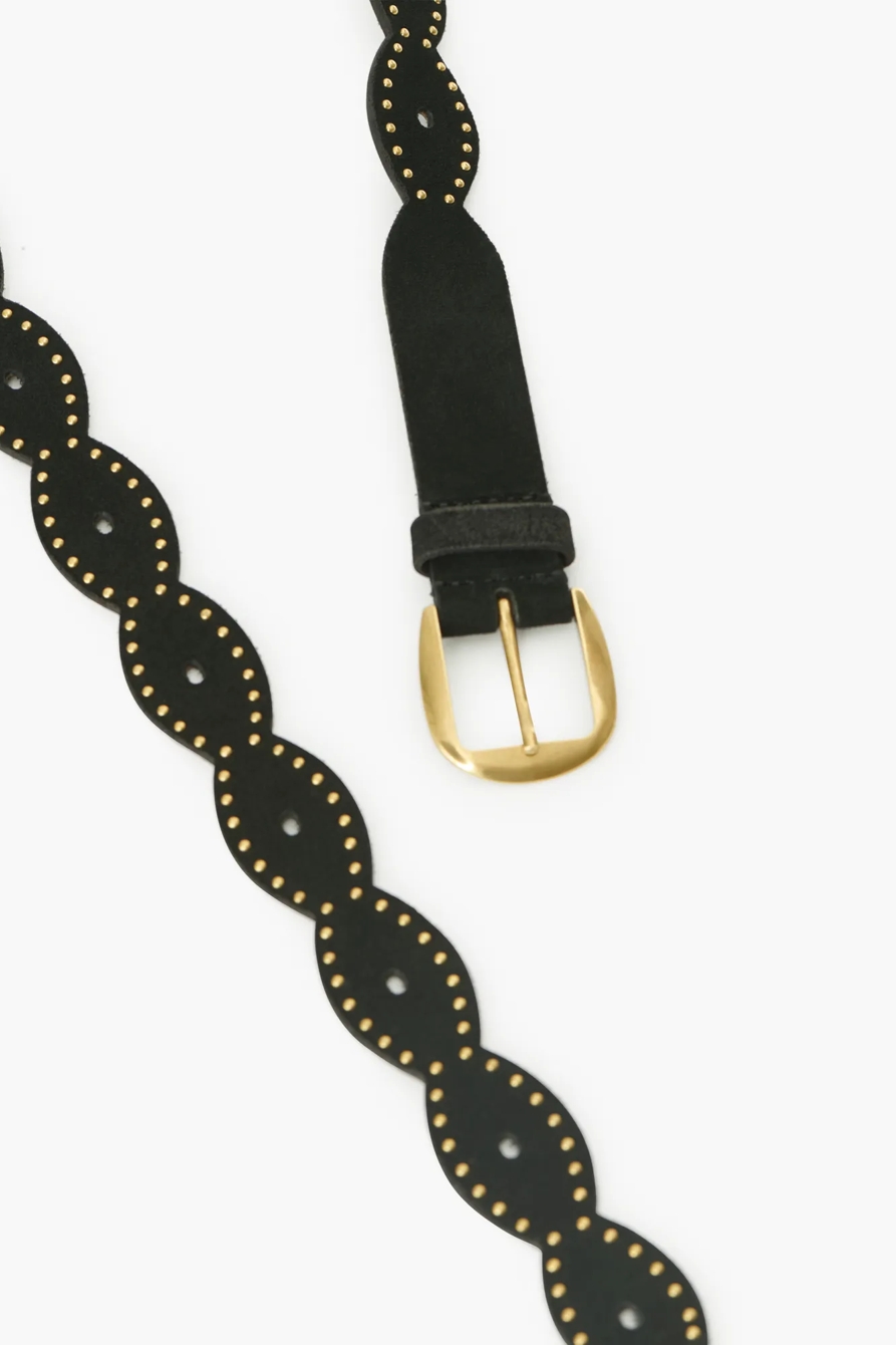 SCALLOPED STUD BELT, image 4