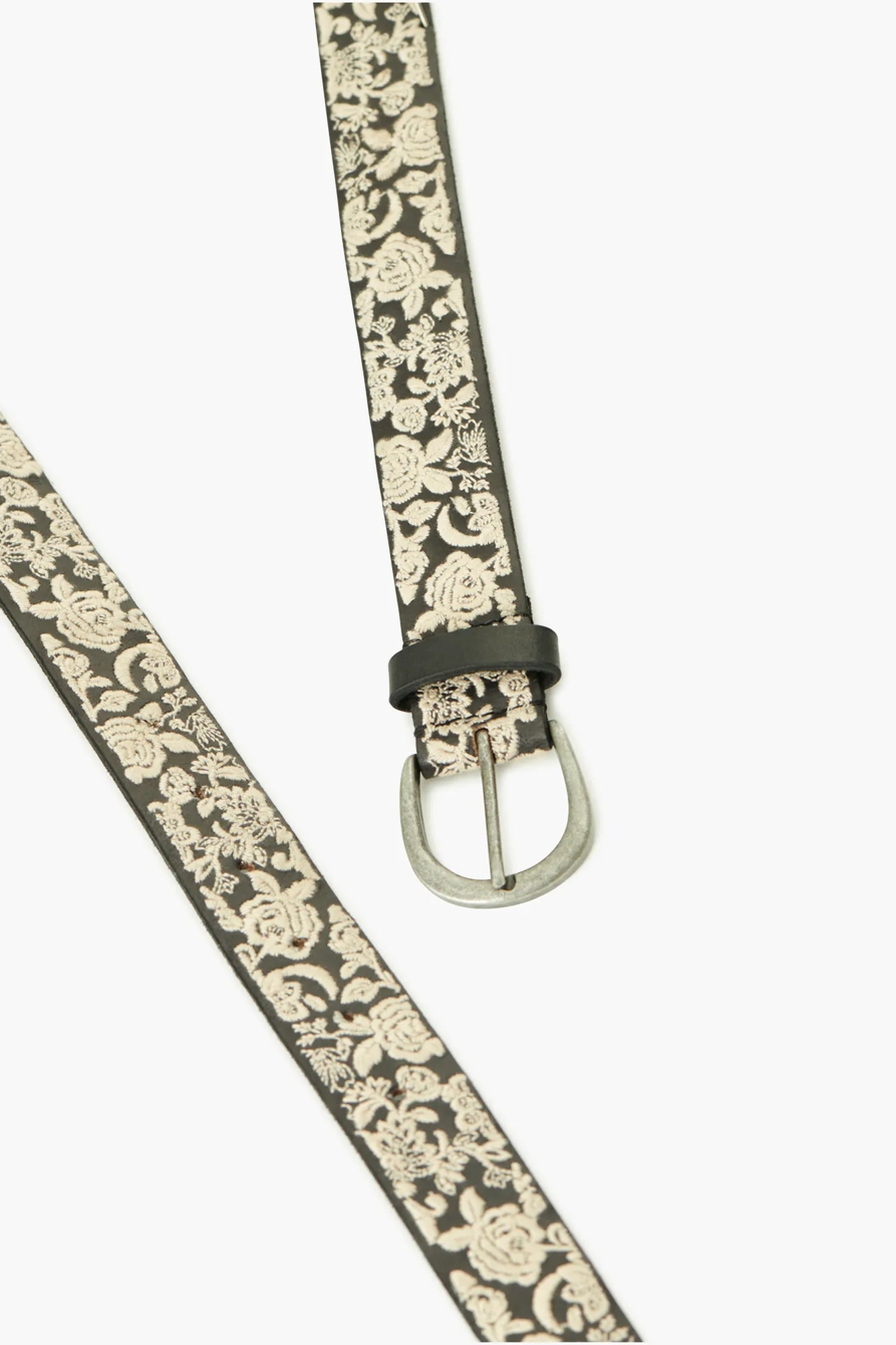 FLORAL EMBROIDERED BELT, image 4
