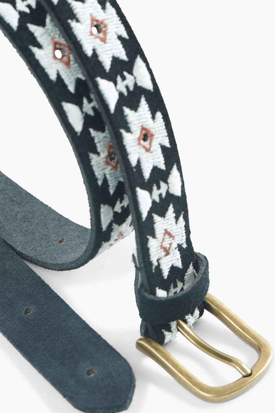 GEO EMBROIDERED BELT, image 3