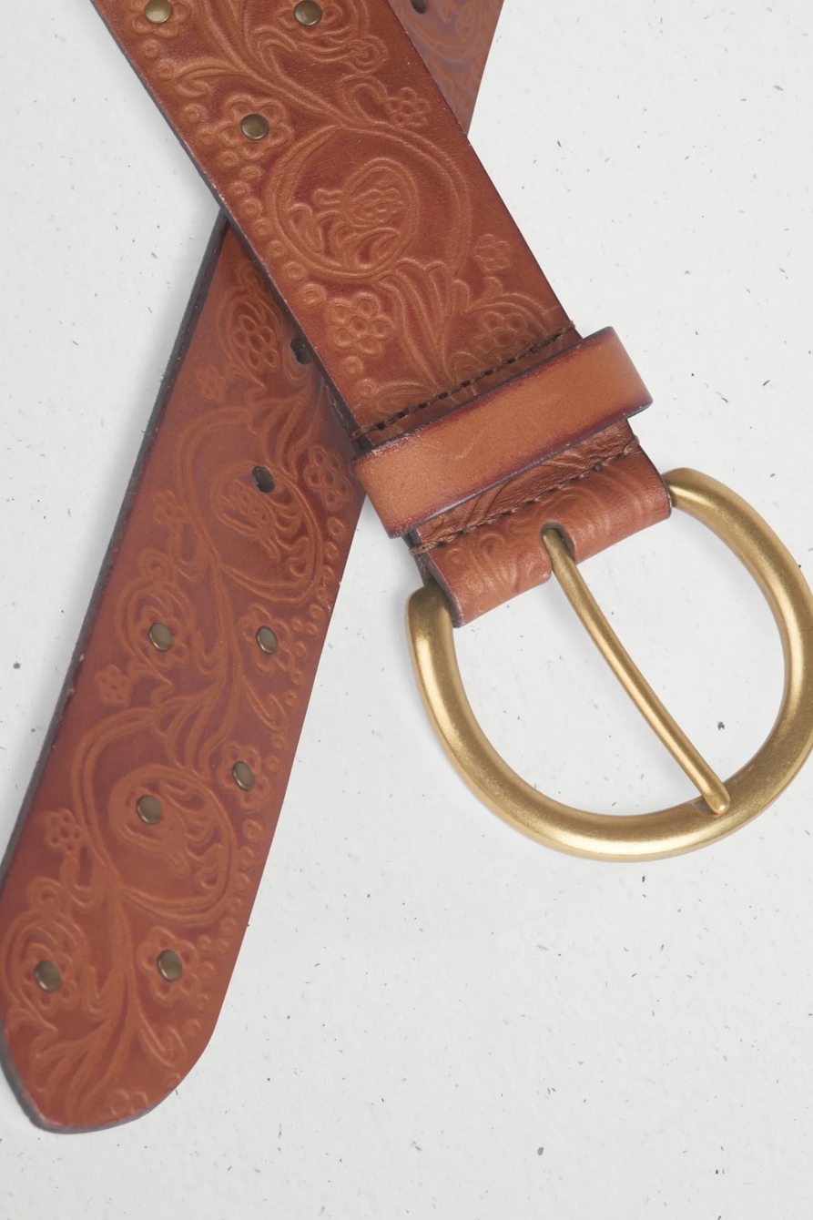 EMBOSSED STUD BELT, image 2