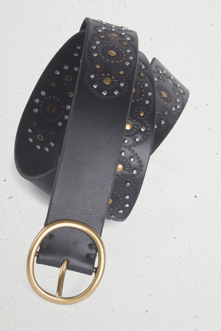 TWO TONE STUD BELT, image 2
