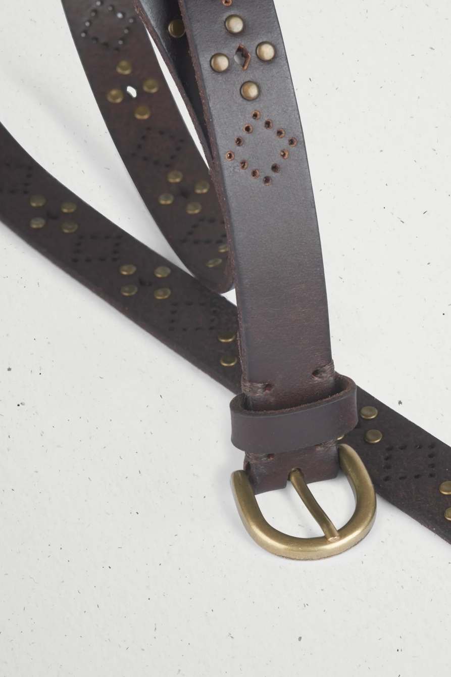 SKINNY STUDDED BELT, image 2