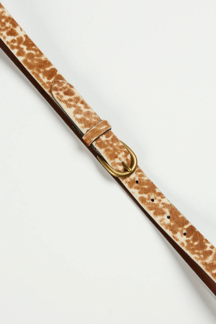 BROWN COW PRINT BELT, image 2
