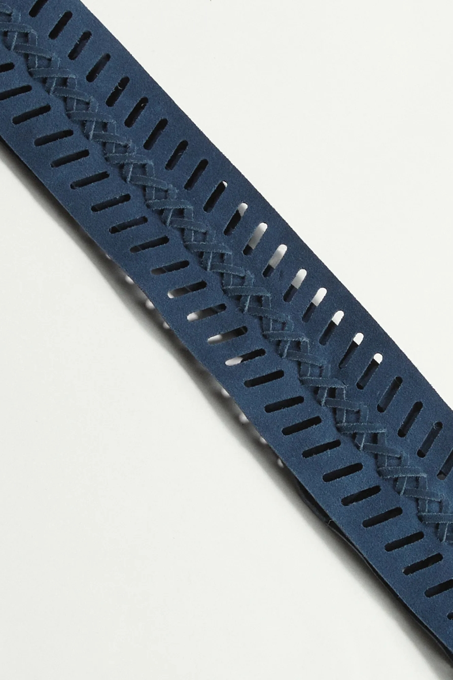 CUT OUT LEATHER WRAP BELT, image 2
