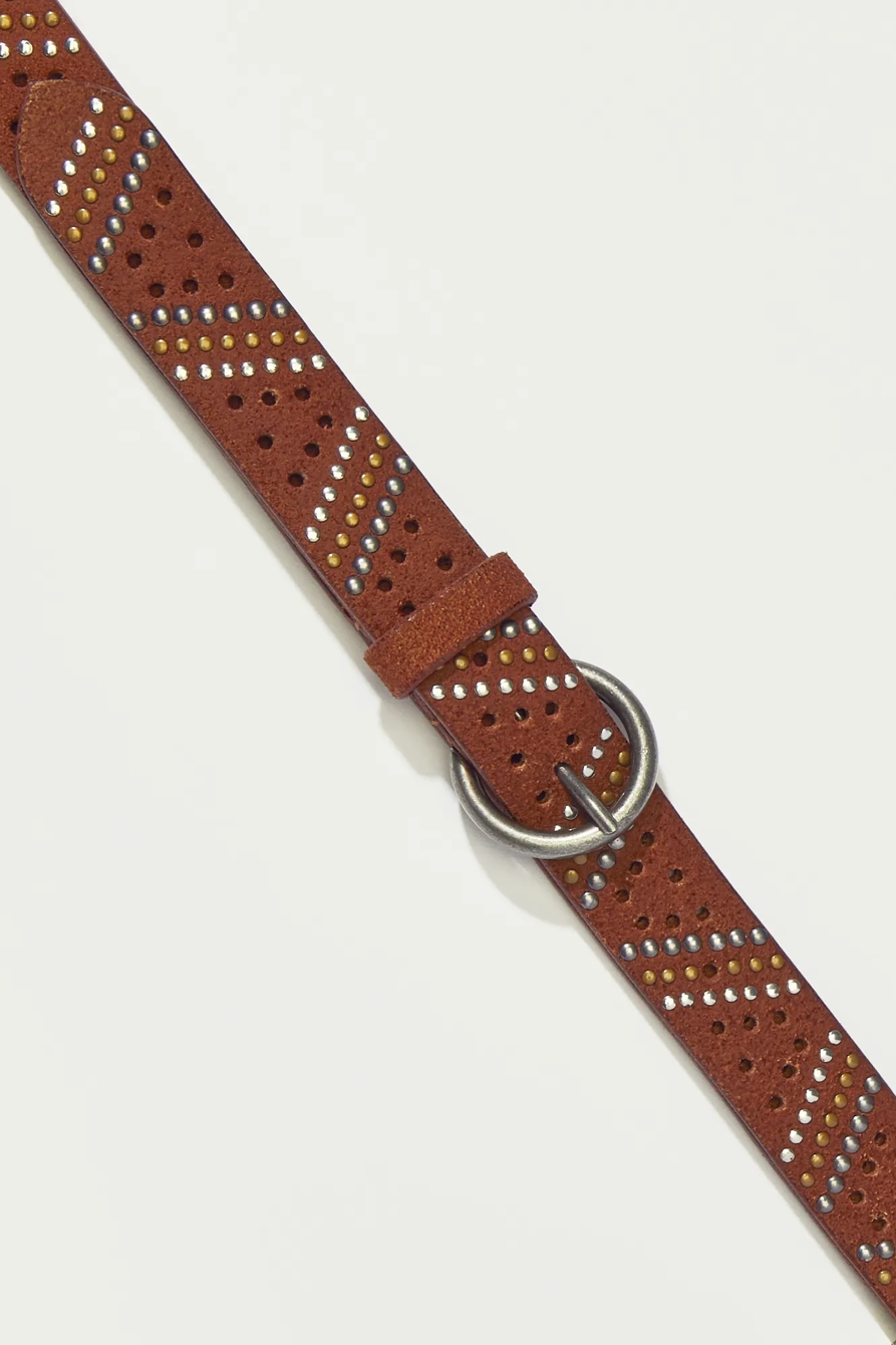 TWO TONE STUD BELT, image 2