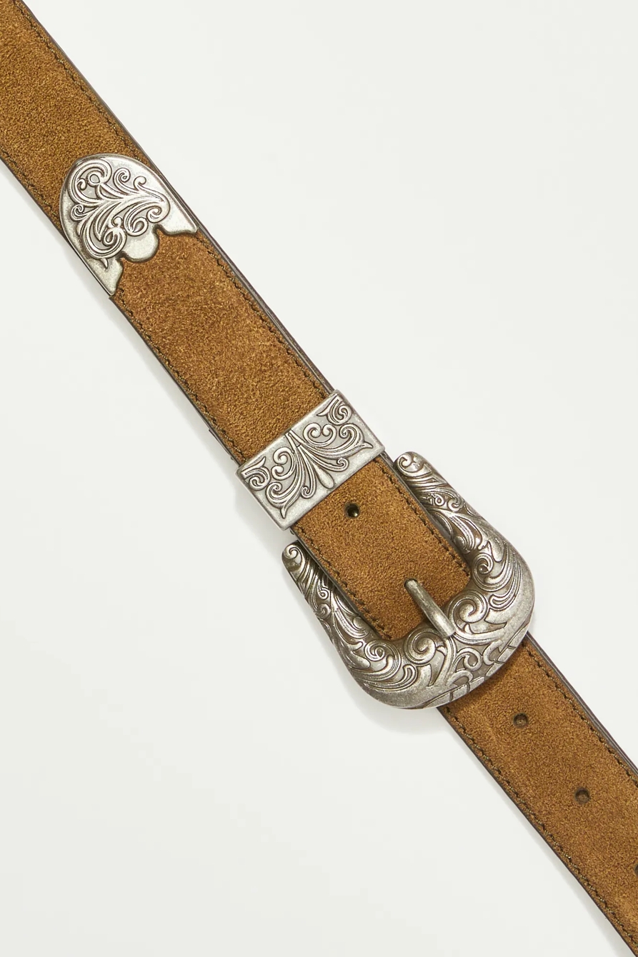 OLIVE WESTERN BELT, image 2