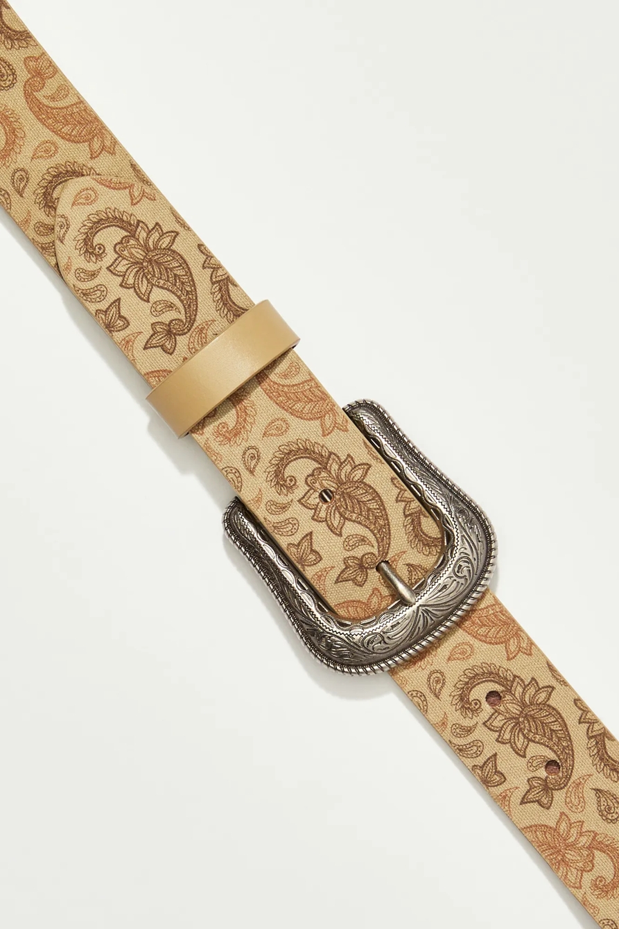 PAISLEY PRINTED BELT, image 2