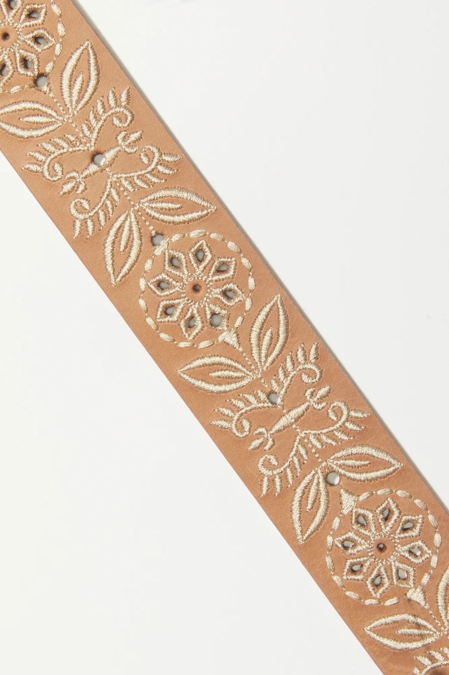 DELICATE FLORAL EMBROIDERED BELT, image 2