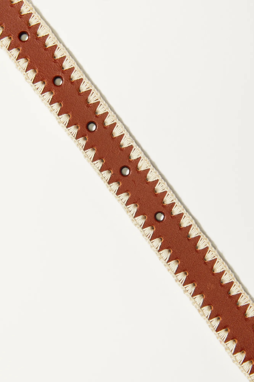 CROCHET EDGE DETAIL BELT, image 2
