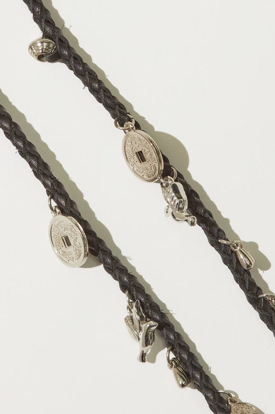 GOOD LUCK CHARM BRAIDED BELT, image 2