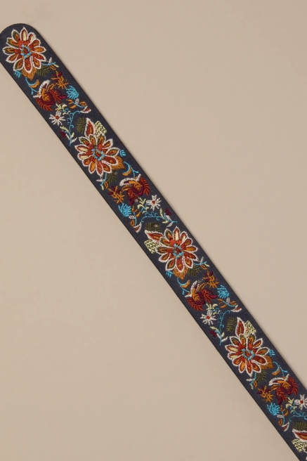 COLORFUL FLORAL EMRBOIDERED BELT, image 2