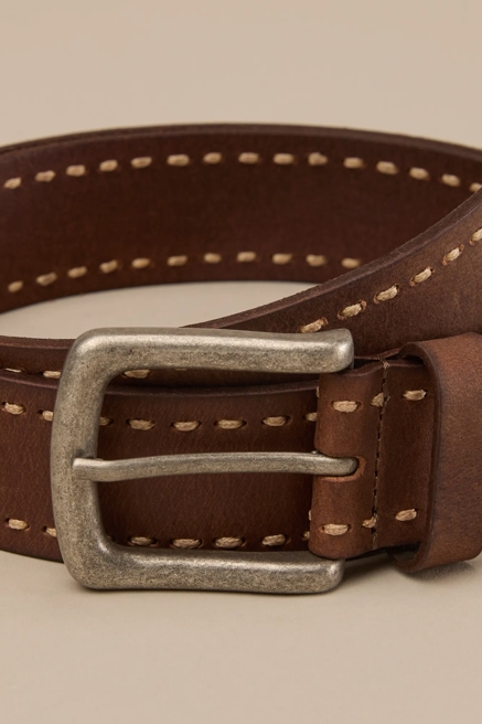 LEATHER CORD LACING BELT, image 3