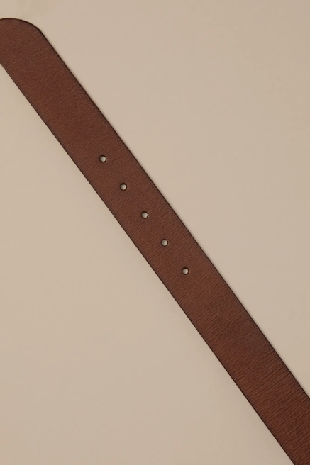 LEATHER LOGO BELT, image 2