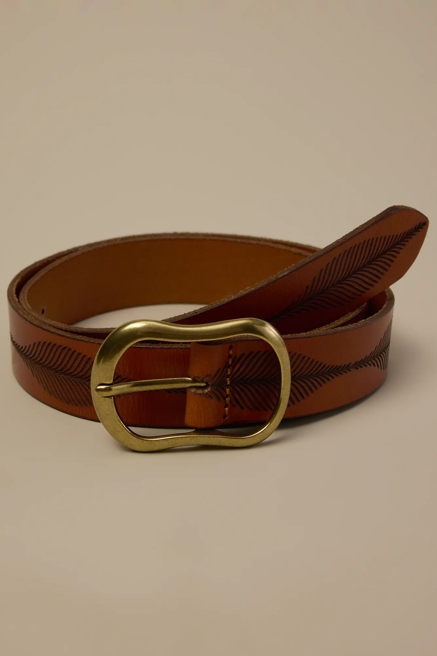 VINTAGE  EMBOSSED BELT, image 1