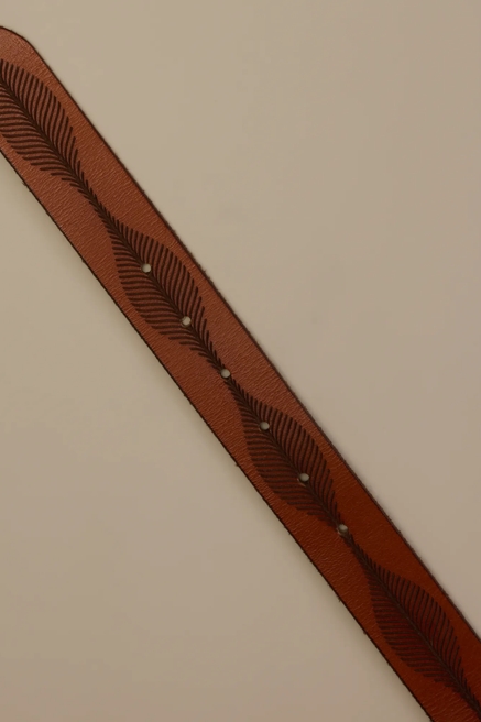 VINTAGE  EMBOSSED BELT, image 2