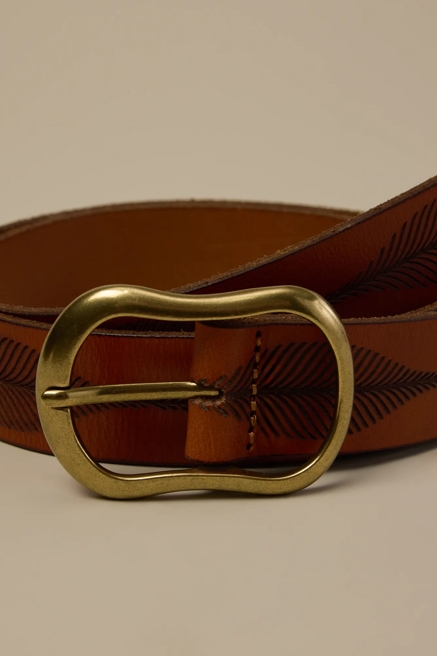 VINTAGE  EMBOSSED BELT, image 3