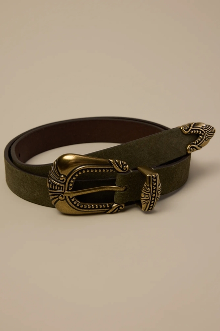 WESTERN SUEDE BELT, image 1