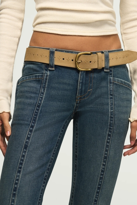 STUDDED SUEDE BELT, image 4
