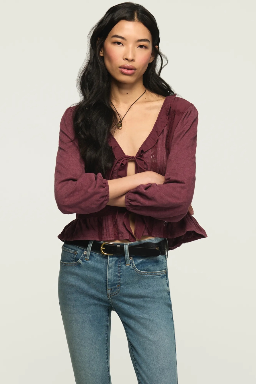 SCALLOPED LEATHER BELT, image 5